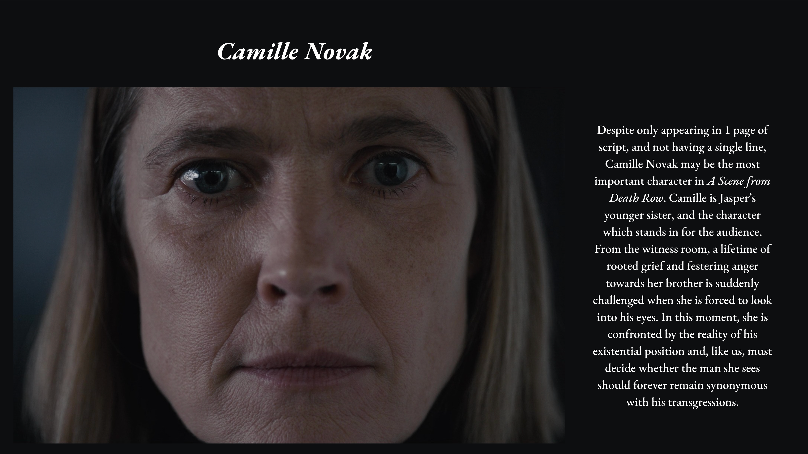 Still from A Scene from Death Row